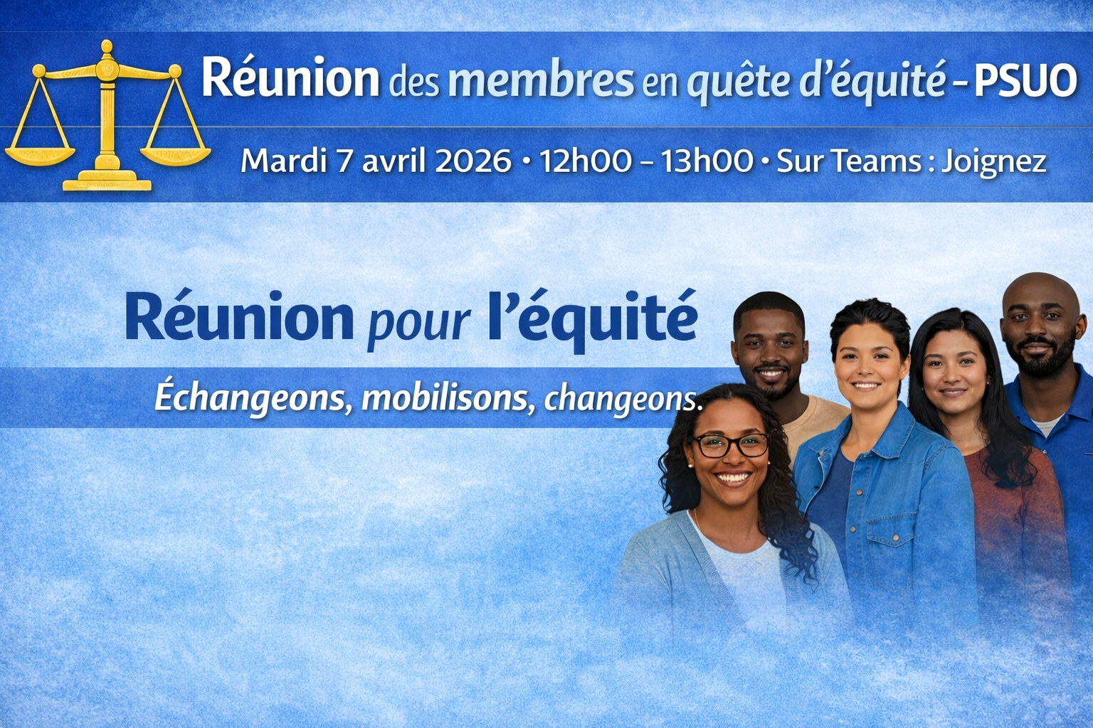 Réunion Équité PSUO